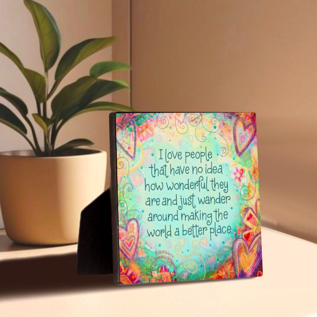 ”Make the World Better” Inspirivity Plaque (Creator Uploaded)