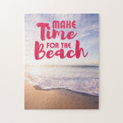 Make Time for the Beach Jigsaw Puzzle