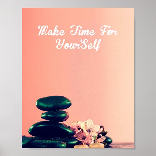 Make time for yourself and relax Spa Poster