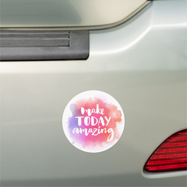 Make Today Amazing Car Magnet (In Situ)