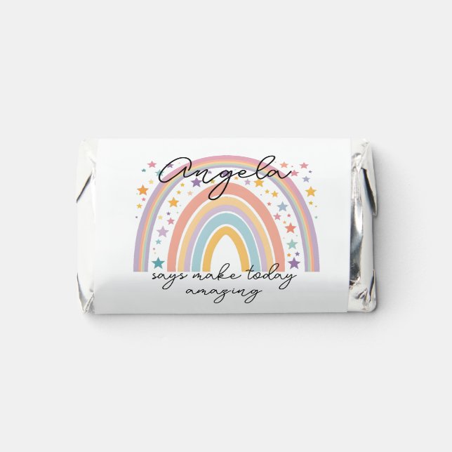 Make Today Amazing Rainbow mental health Hershey's Miniatures (Front)