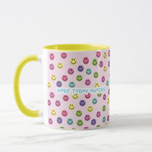 Make today amazing - Smiley mug