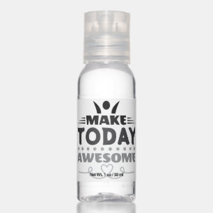 Make Today Awesome Retro Typography Hand Sanitizer