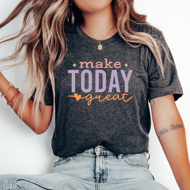Make Today Great, Retro Women Shirt (Creator Uploaded)