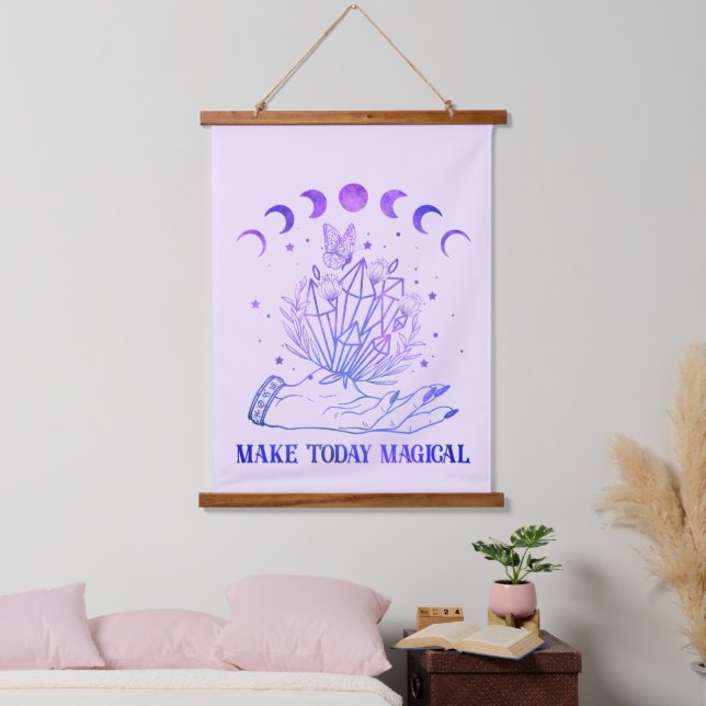 Make Today Magical Celestial   Hanging Tapestry (Bedroom)
