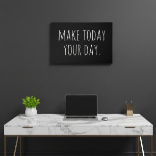 Make Today Your Day Canvas Wall Art 36 x 24