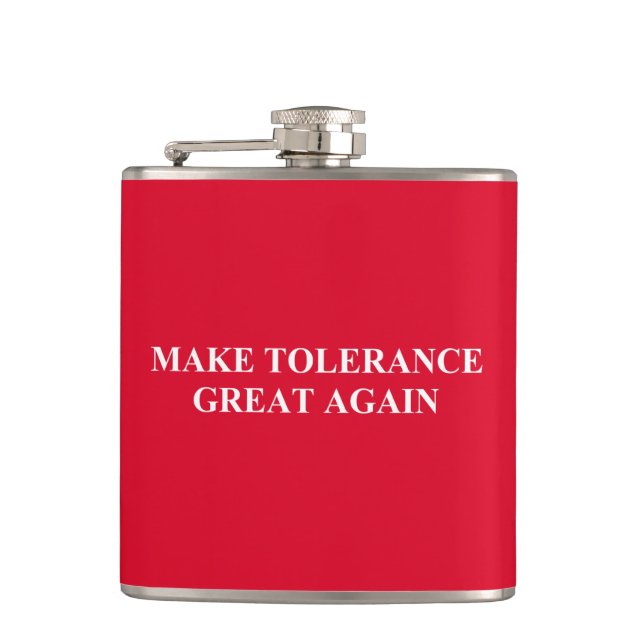 Make Tolerance Great Again Flask (Front)