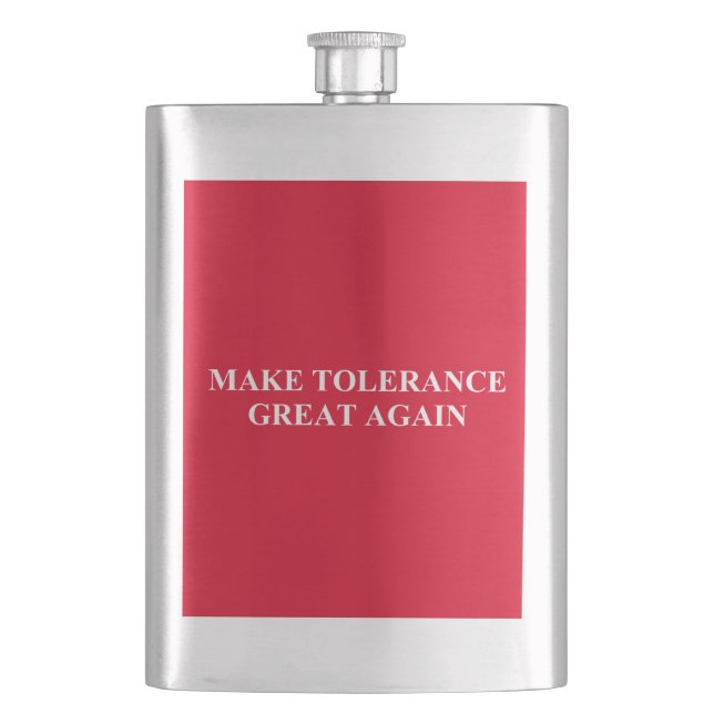 Make Tolerance Great Again Flask (Front)