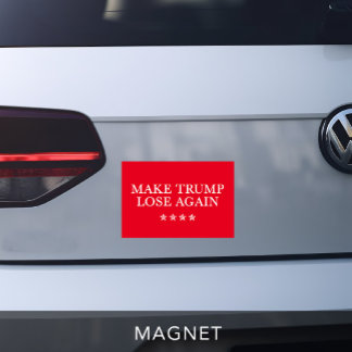 Make Trump Lose Again - Car Magnet 
