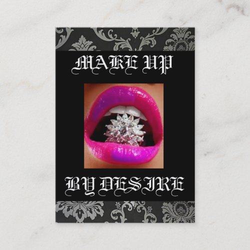 Make up Artist business card