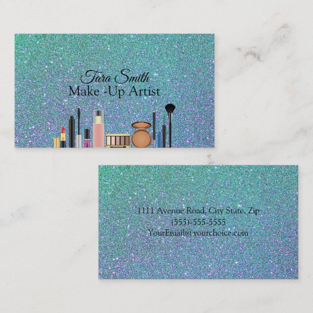 Make Up Artist    Business Card (Front/Back)