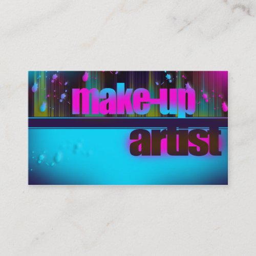 Make-up Artist Business Card