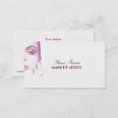 Make Up Artist Business Card (Front/Back)
