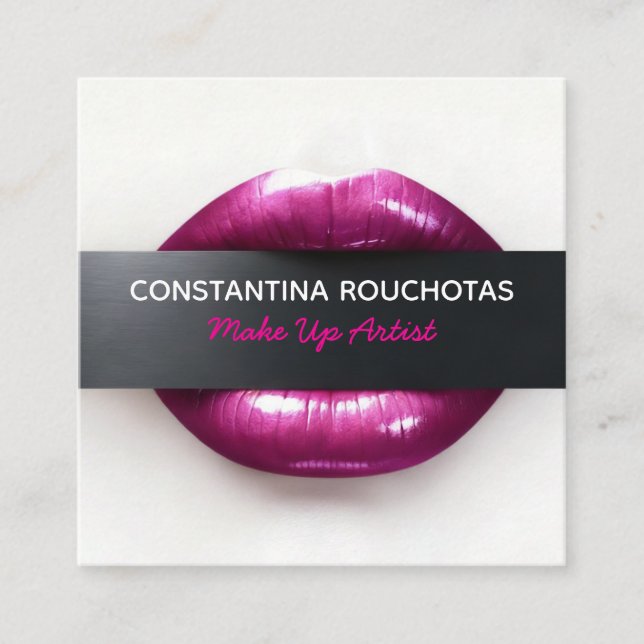 Make Up Artist Business Card (Front)