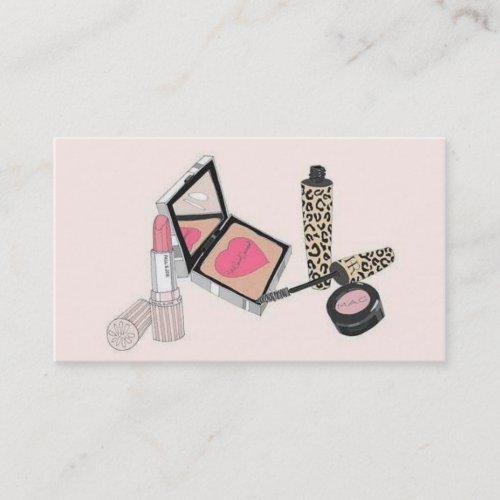 Make Up Artist Business Card Templates