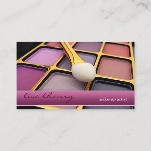 Make-up Artist Business Card