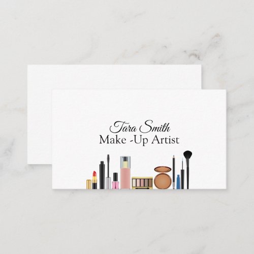 Make Up Artist     Business Card