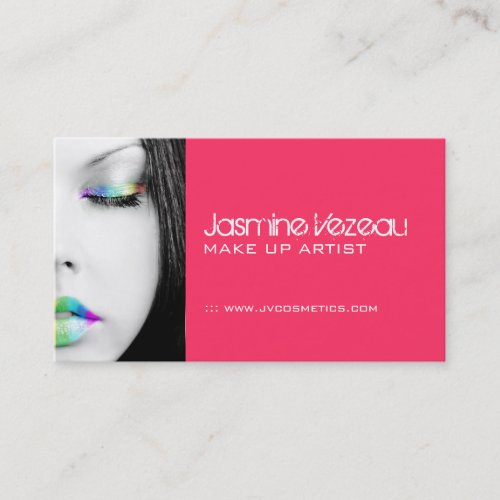 Make-Up Artist Business Cards