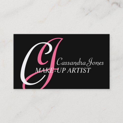 Make-Up Artist Business Cards