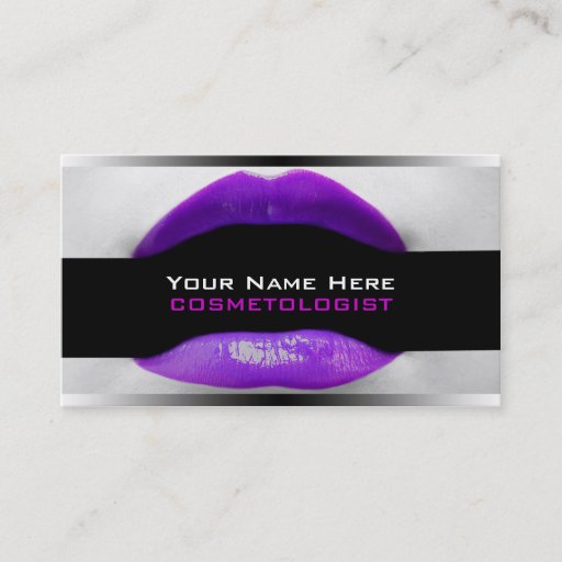 Customizable Make-Up Artist  Business Cards