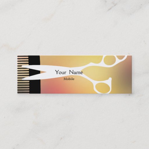 Customizable Make Up Artist Business Card Template