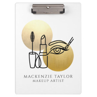 Make Up Artist Personalized Business Clipboard