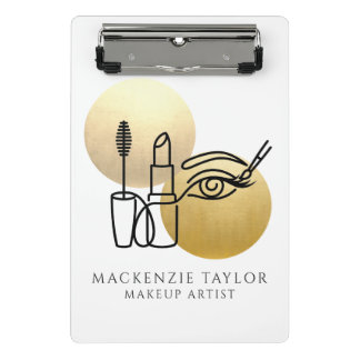 Make Up Artist Personalized Business Mini Clipboard
