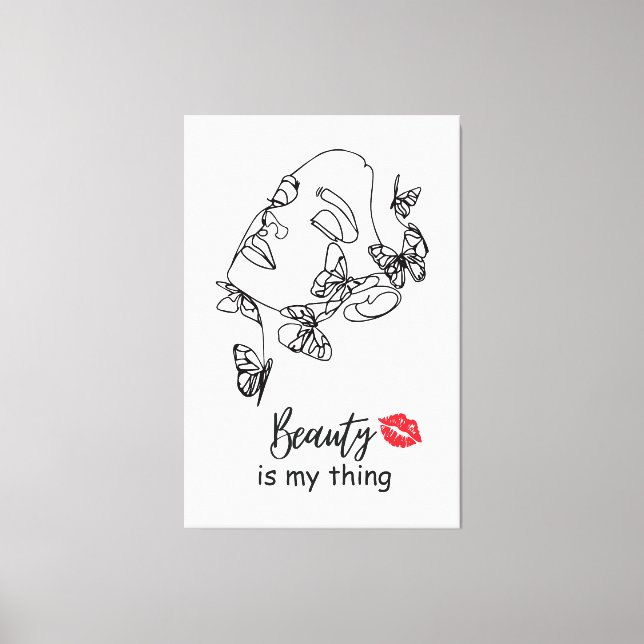 Make up Artist Wall Art Gift For Her Makeup lovers (Front)