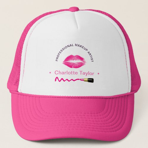 Make_up Beauty Artist Cute Personalized Trucker Hat