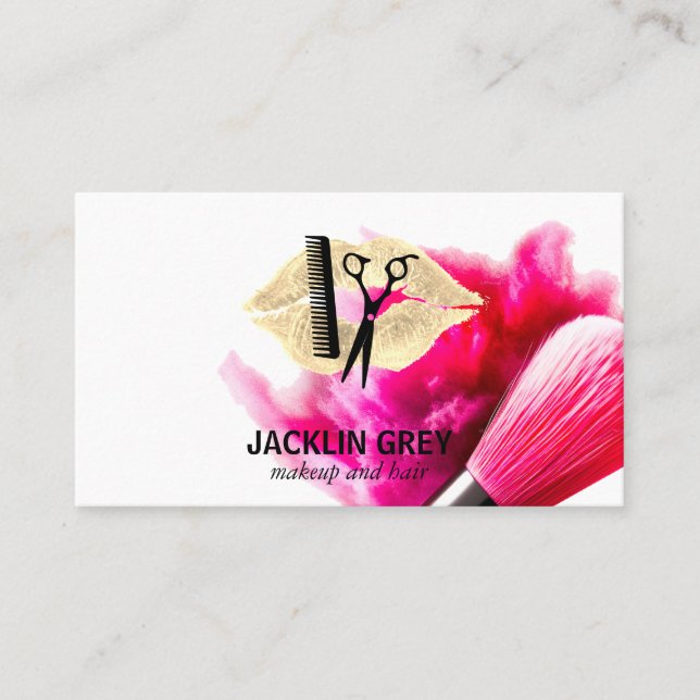 Make up Brush | Beauty Loyalty Card (Front)