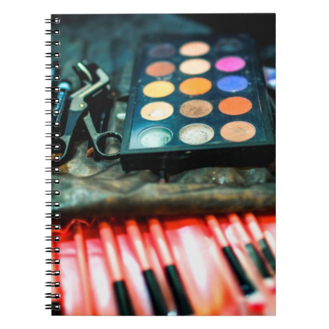 Make-Up Brushes Notebook (Front)