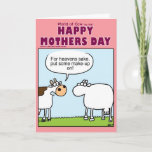 Make Up Mothers Day Card at Zazzle
