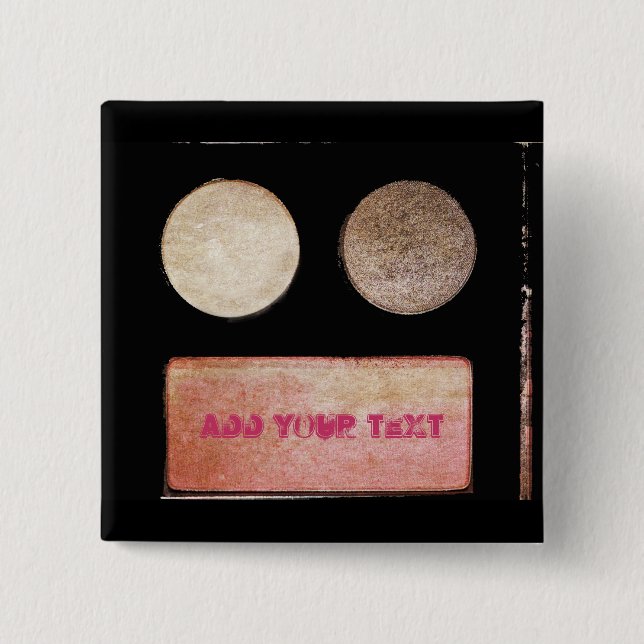 Make-Up Palette-Face by Shirley Taylor Button (Front)