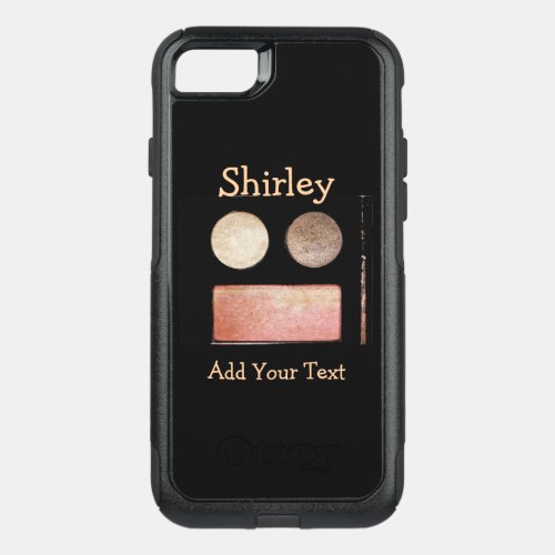 Make_Up Palette_Face by Shirley Taylor OtterBox Commuter iPhone SE87 Case