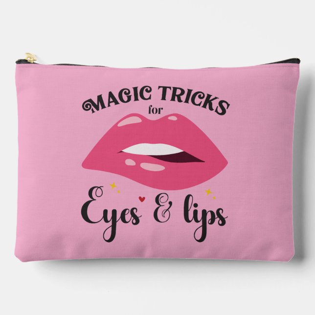 Make Up Quote Accessory Pouch (Front)