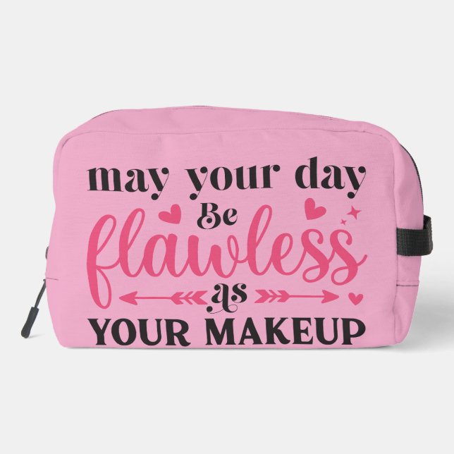 Make Up Quote Dopp Kit (Back)