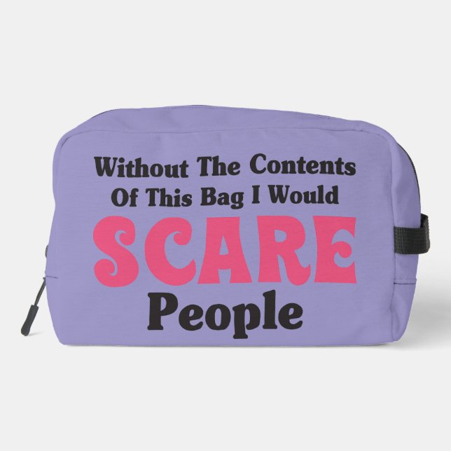 Make Up Quote Dopp Kit (Back)