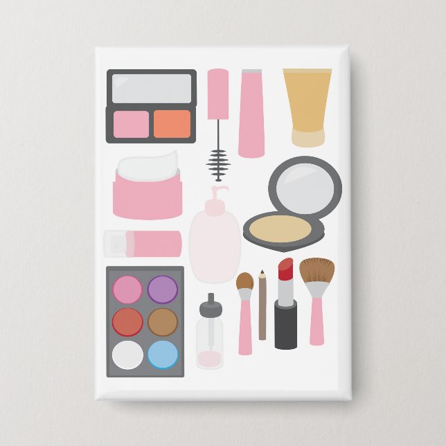 Make-up Set Button (Front)