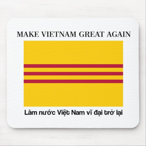 Make Vietnam Great Again Mouse Pad
