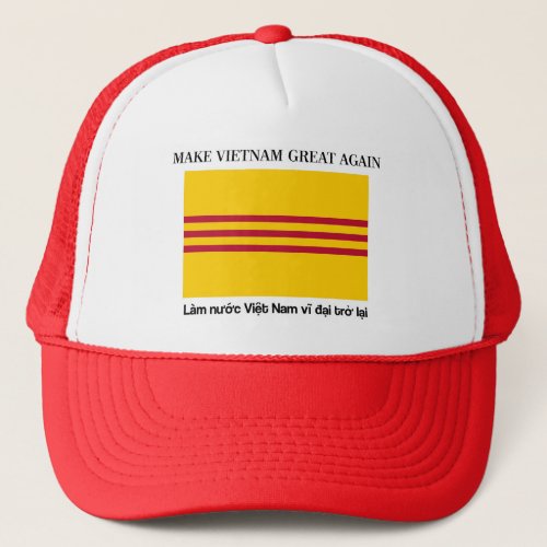 Make Vietnam Great Again Trucker Hat