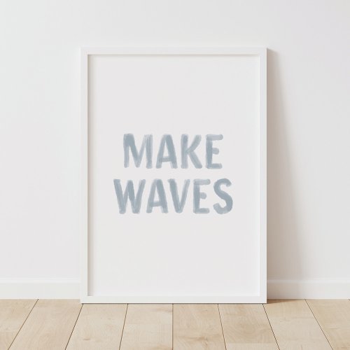 Make Waves Coastal Beach Decor