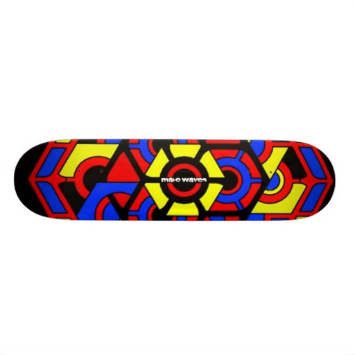 Make Waves Infinity Skateboard | Zazzle
