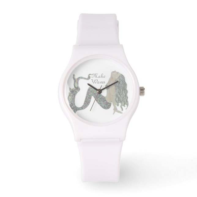 Make Waves Mermaid Watch (Front)