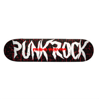 Punk Rock Skateboard Decks | Zazzle