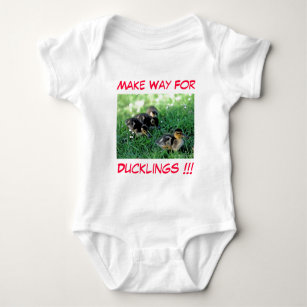 Make Way For Ducklings!!! Baby Bodysuit