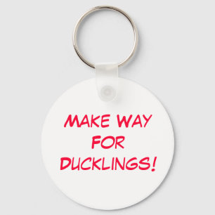 Make Way For Ducklings!!! Keychain