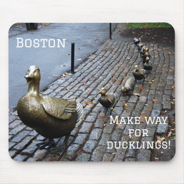 Make Way For Ducklings Mouse Pad (Front)
