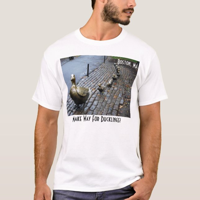 Make Way For Ducklings! T-Shirt (Front)