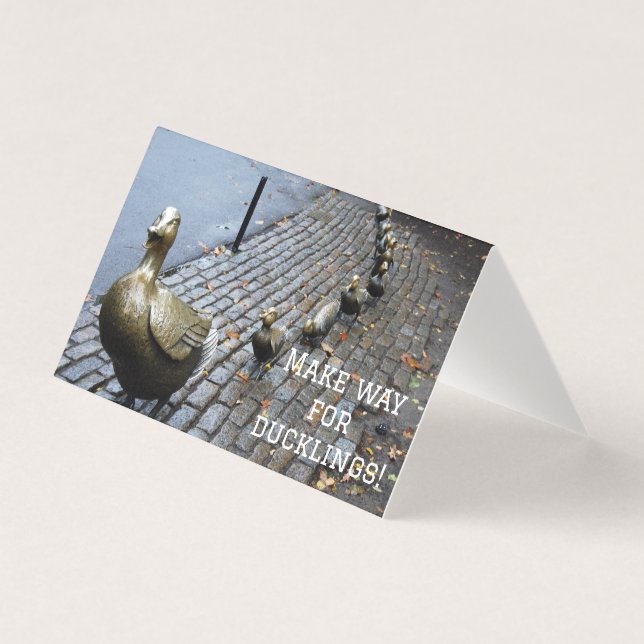 Make Way For The Ducklings (Front)