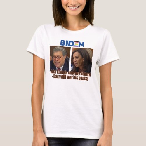 Make William Barr Wet his pants T_Shirt